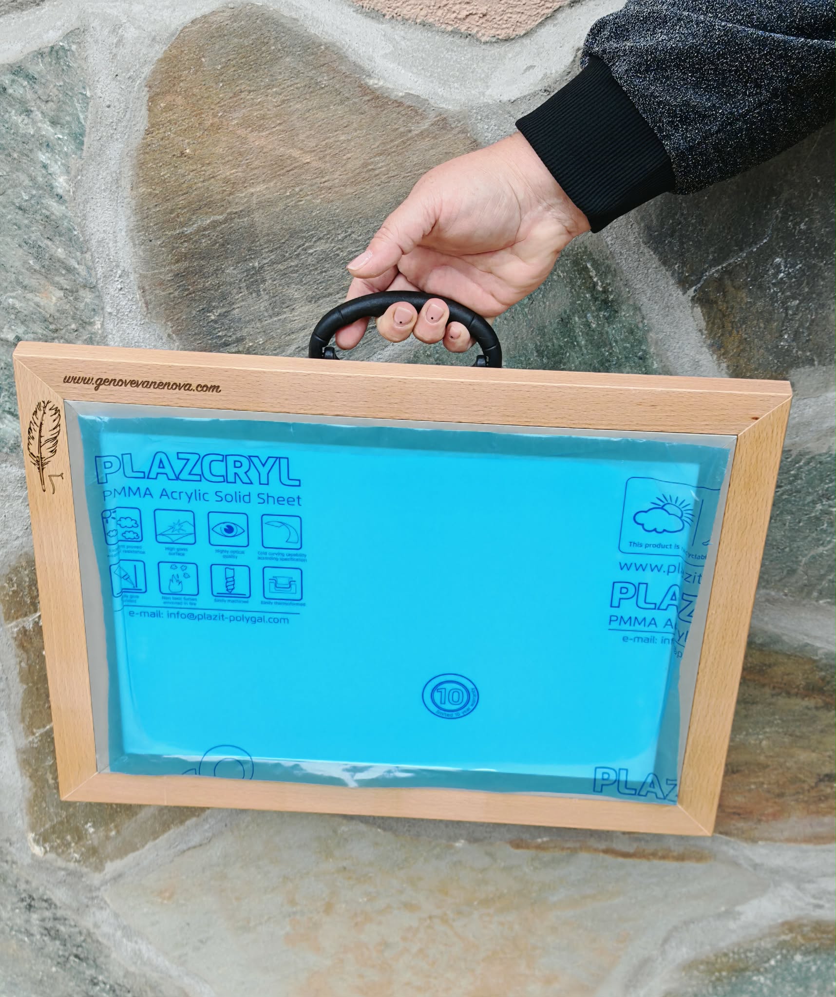 Калиграфска писалищна дъска с осветление | А4 | А3